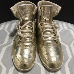 Adidas Yohji Yamamoto Y-3 Gold Standard Hi-Tops